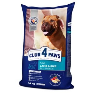 club 4 paws dog all breed adult active Пълноценна, премиум храна за възрастни, активни кучета от всички породи
