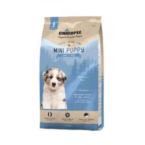 chicopee classic nature puppy храна за кучета под 12 месеца с агнешко и ориз, 2кг