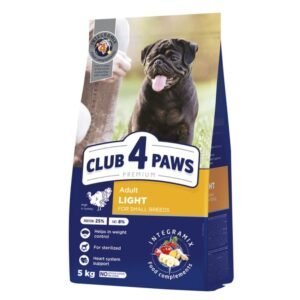 club 4 paws dog mini adult light/sterilised 5 kg – ХРАНА ЗА КУЧЕТА