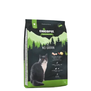 chicopee holistic no grain пълноценна суха храна за израснали котки с чувствителен стомах, 1.5 кг